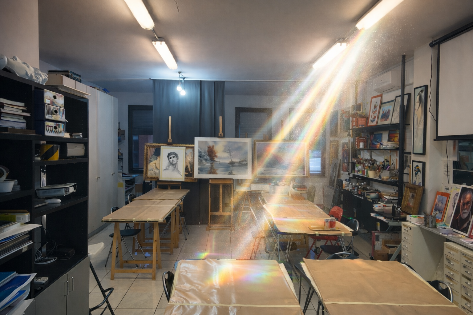 AI come spazio di visione per l’artista