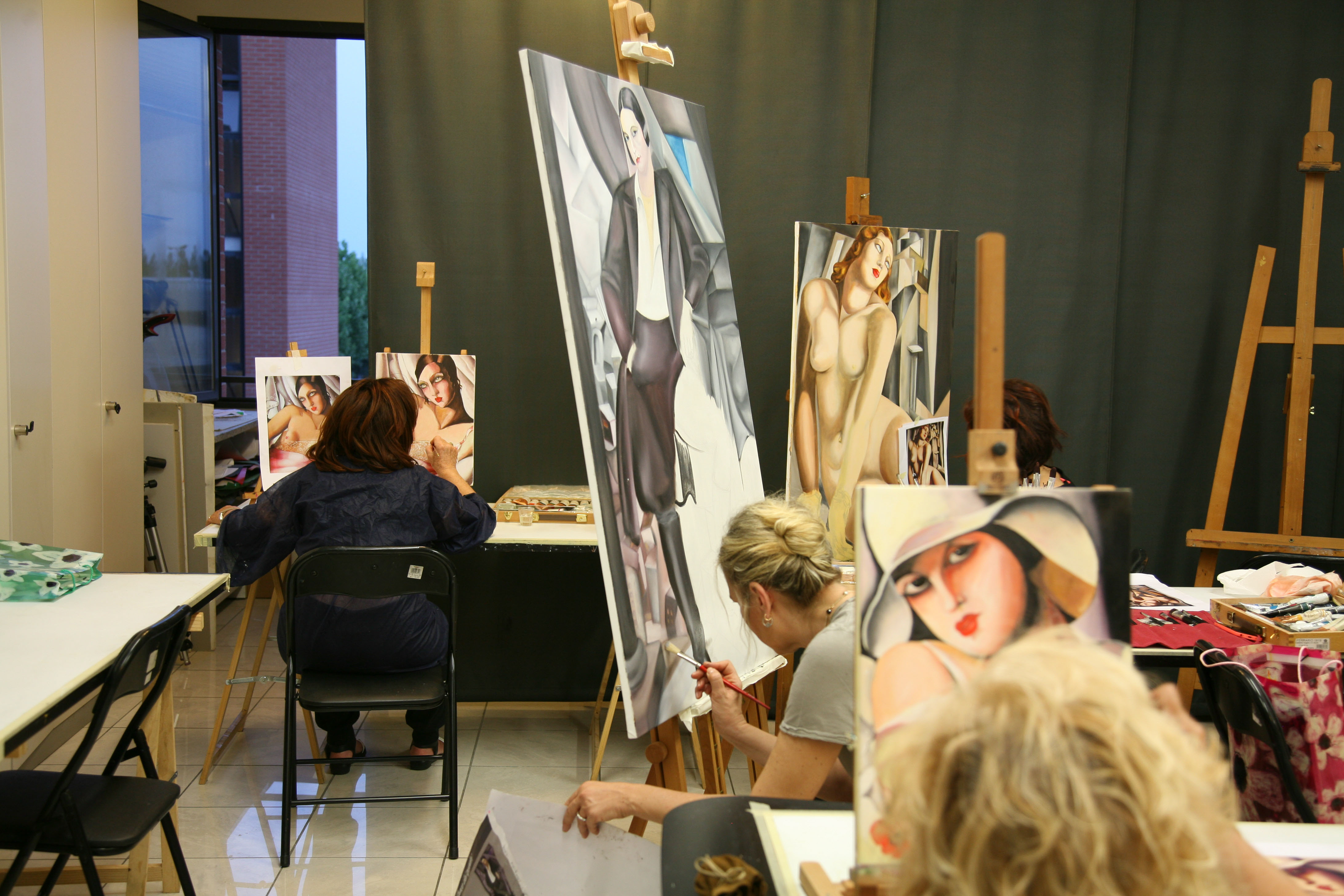 Aula di disegno e pittura